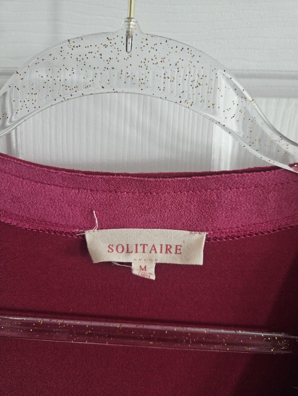 NWOT Solitaire Pink Faux Suede Longline Duster Open Front Cardigan/Jacket - Picture 9 of 10